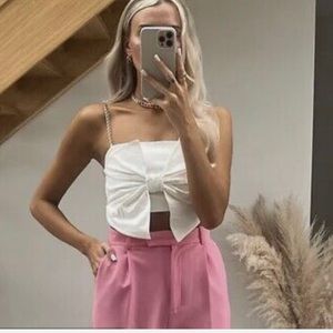 Zara chain strap top